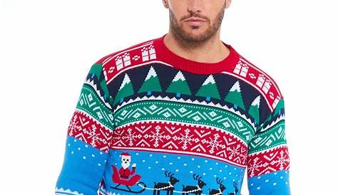 Mens Christmas Sweater Xxl