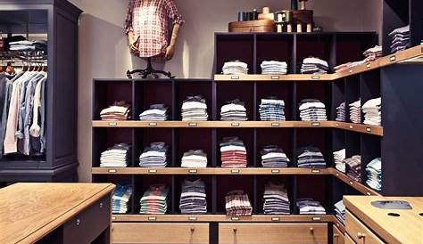 Mens Clothing Store Layout Ideas Fashion Retail Decoration Shops Design For