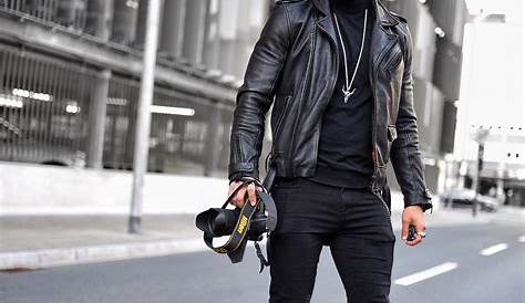 Mens Fashion All Black