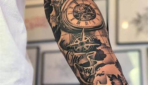 Half Sleeve Tattoo Ideas Men Forearm | Half sleeve tattoos for guys