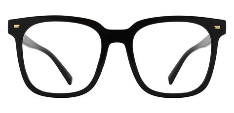Oversized rectangle prescription glasses for men myopia glassin Men's
