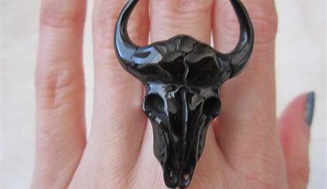 Vintage American Bison Ring by MarisaGSJewelry on Etsy