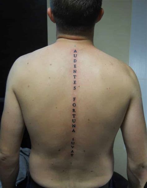 Expert Mens Spine Tattoo Designs References
