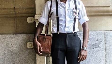 Mens Vintage Fashion Blog How To Wear Braces 32 Men's Outfits With Suspenders