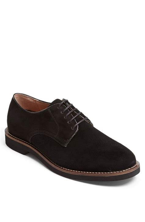 mens black buck shoes