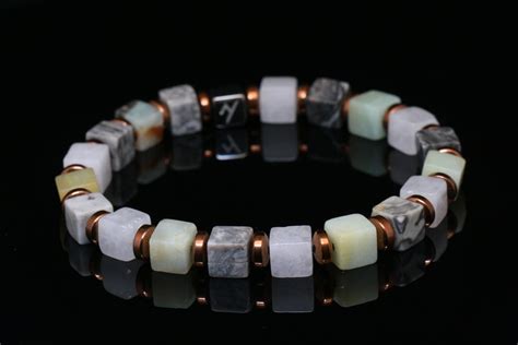 Mens Bracelet Amazonite
