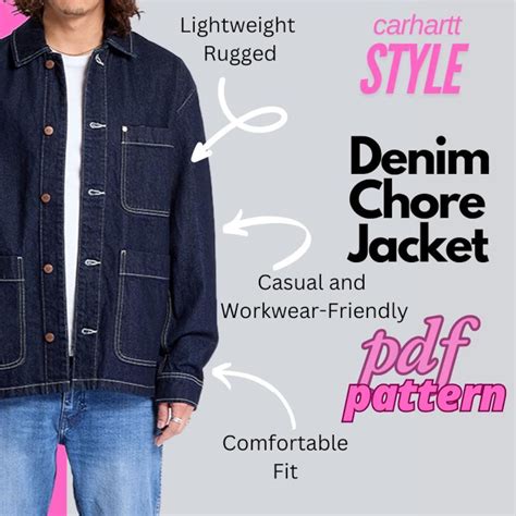Mens Chore Jacket Sewing Pattern