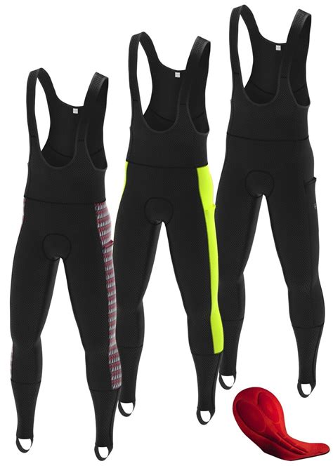 Mens Cycling Tights With Stirrups