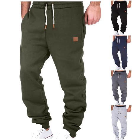 Mens Drawstring Track Pants