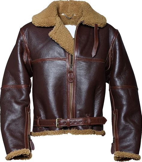 mens faux leather flying jacket