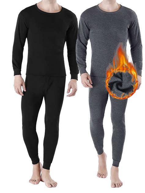 Mens Fleece Lined Base Layer Pants