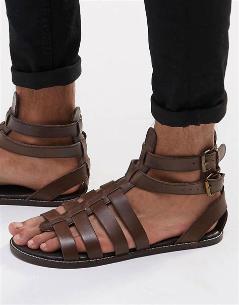 mens gladiator sandals boot
