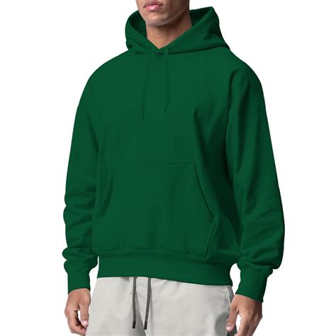 Mens Green Pullover Top