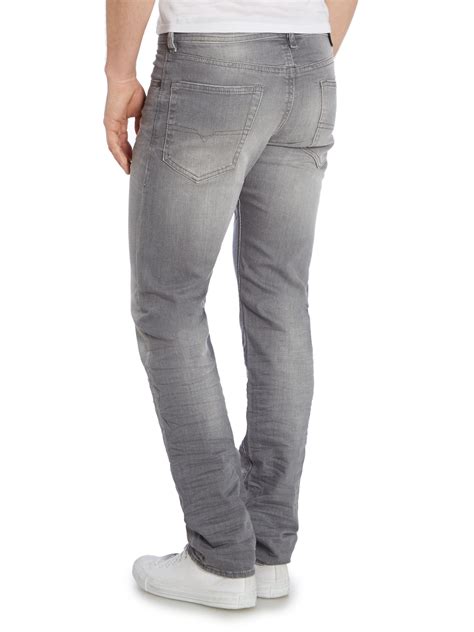 mens grey jeans