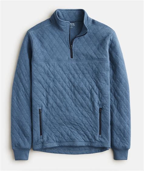 Mens Half Zip Pullover Jacket