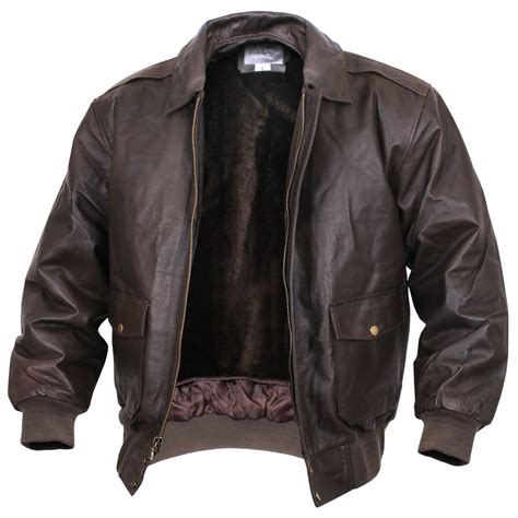 mens leather flight jackets