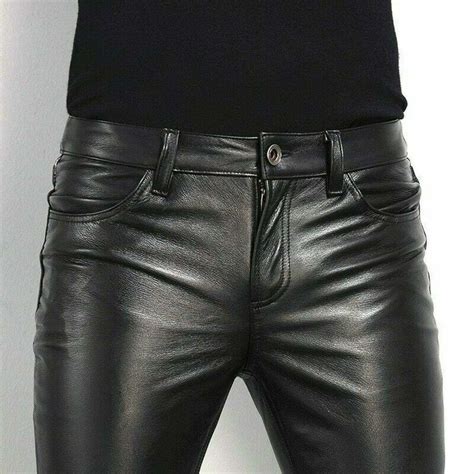 mens leather trousers ireland