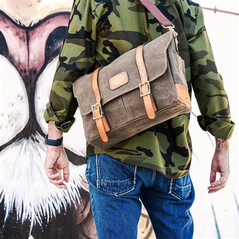 Mens Messenger Backpack
