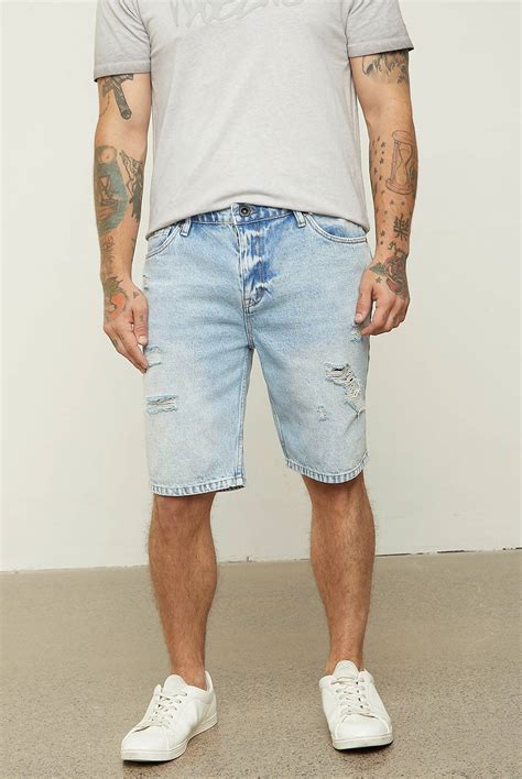 mens mossimo jean shorts