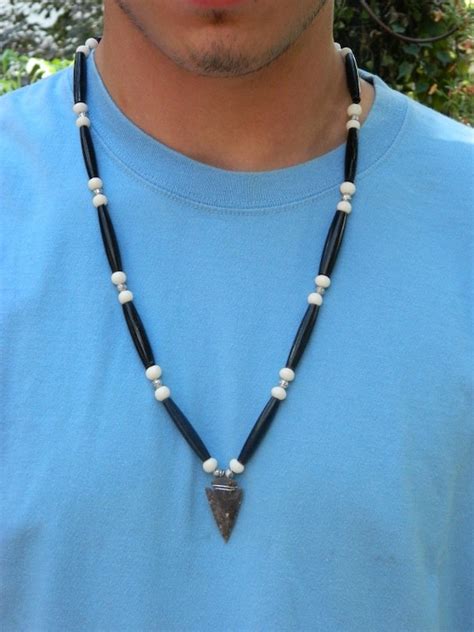 mens native american necklace