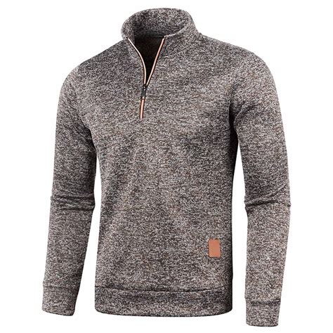 Mens Pullover 1/4 Zip