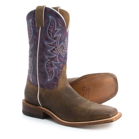 mens purple cowboy boots