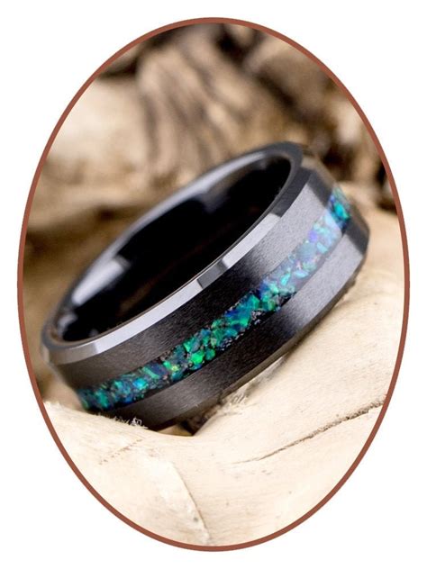 Mens Ring With Ashes