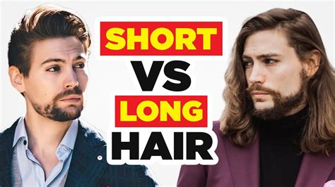The Mens Short Vs Long Hair For New Style