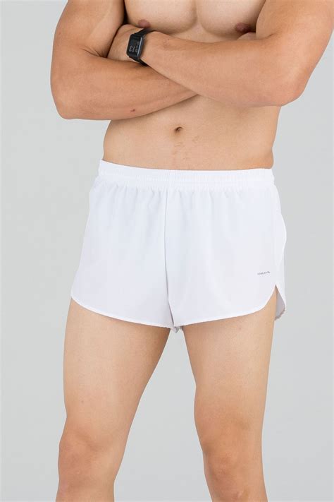 Mens Split Running Shorts