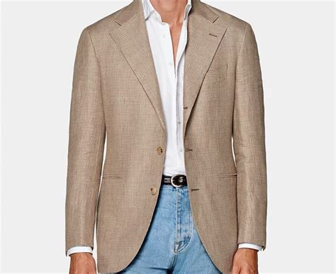 Mens Summer Blazer Jacket