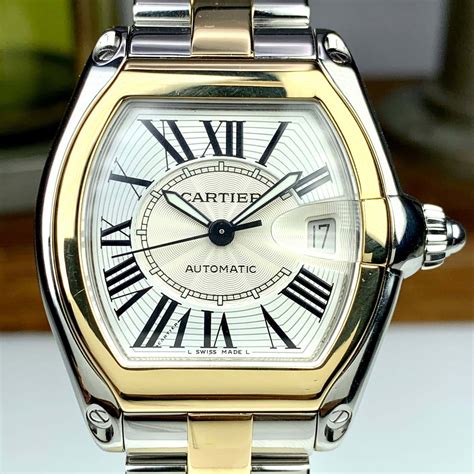 mens watch cartier gold