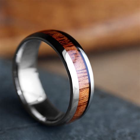 Wood Wedding Rings For Men