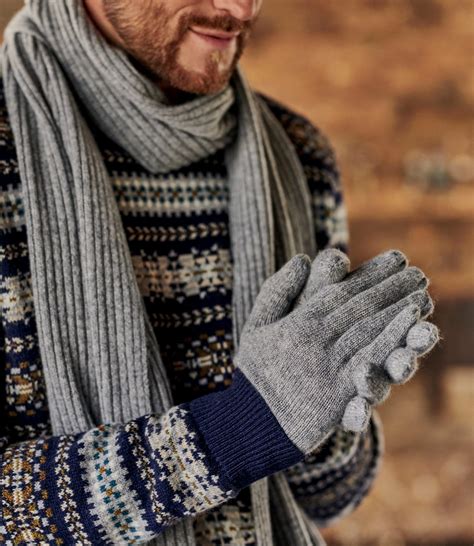 Mens Wool Gloves Designer