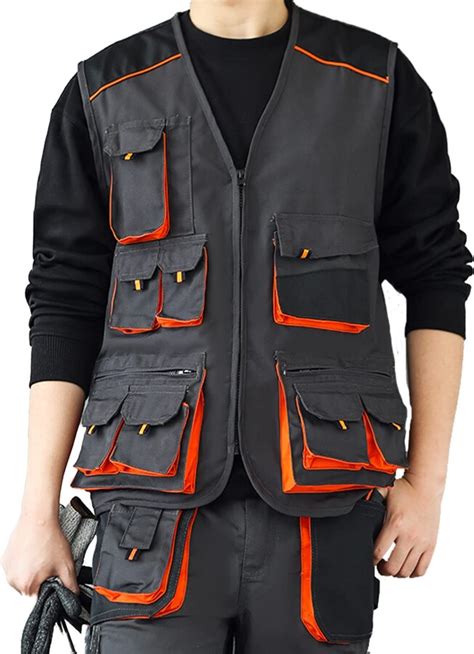 Mens Work Vests With Pockets