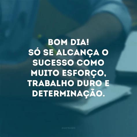 mensagem de bom dia para o trabalho