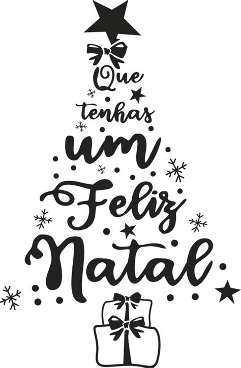 mensagem de natal em preto e branco