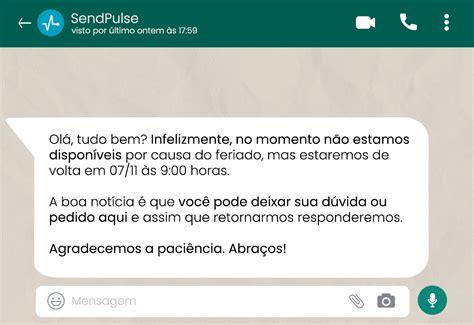 mensagens para o whatsapp