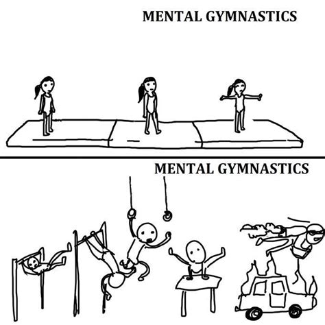 The Mental Gymnastics vegan
