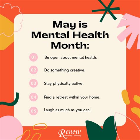 mental health awareness month activities 2021