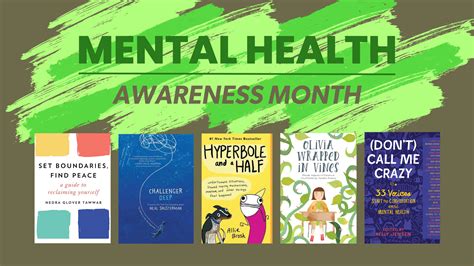 Mental health awareness month books