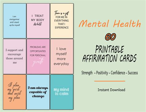 mental health cards