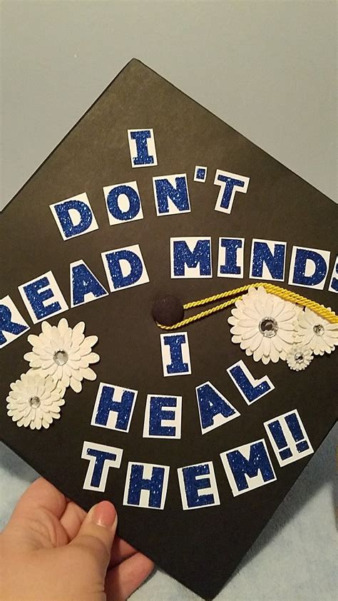 mental health graduation cap