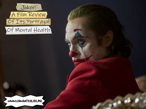 mental illness portrayed in joker