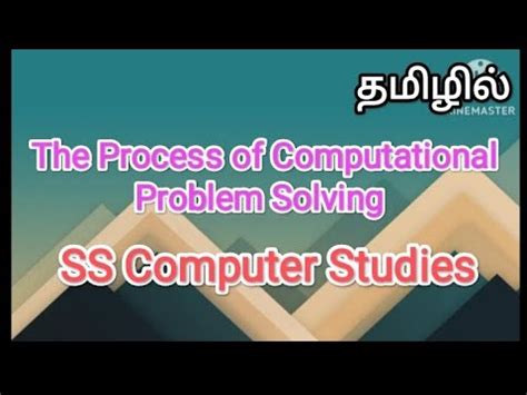 mention the process of computational problem solving in python