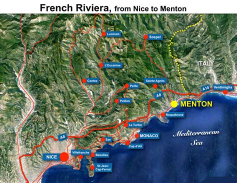 menton france map