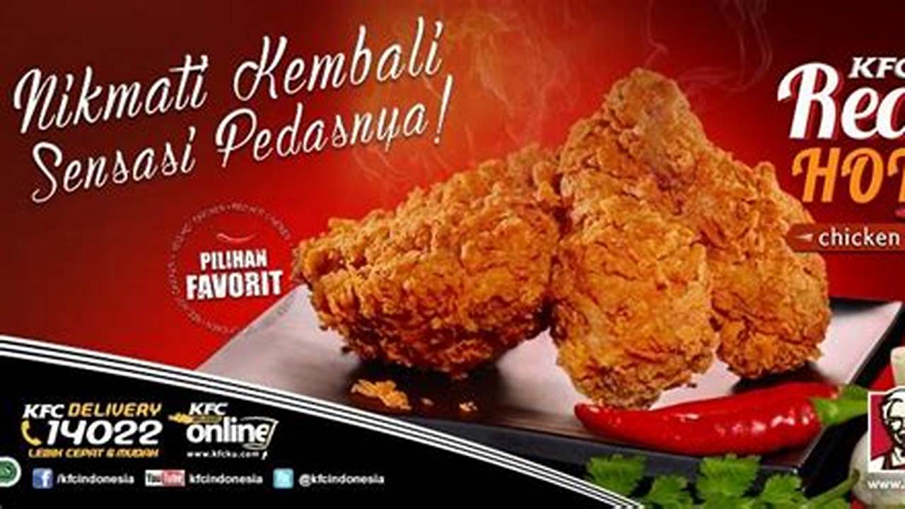 Kuliner Banda Aceh: Menu dan Harga KFC yang Bikin Ketagihan