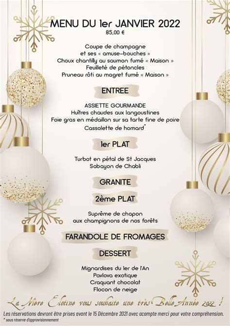 menu 1er janvier 2023