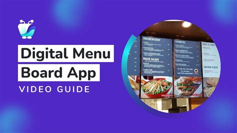 Menu Board App