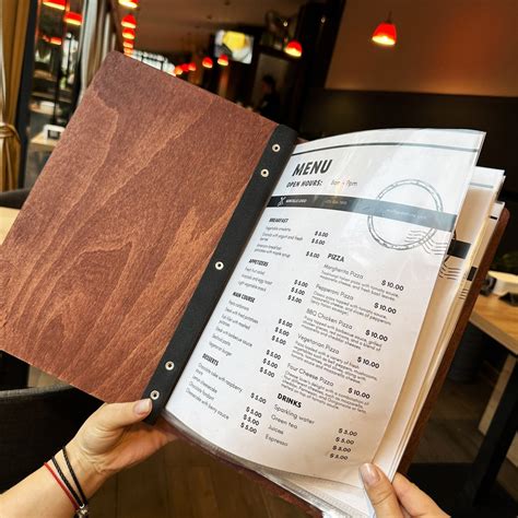 Menu Book Holder