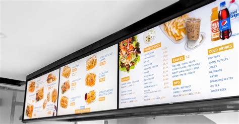 Menu Display Software